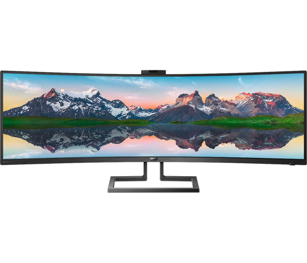 PHILIPS 48.8'' P-line 499P9H/00 Curved VA 5K kamera - 480022 - zdjęcie 3